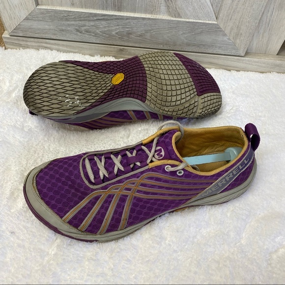 MERRELL Vibram Performance Shoe Purple Size 10.5 - Picture 5 of 9